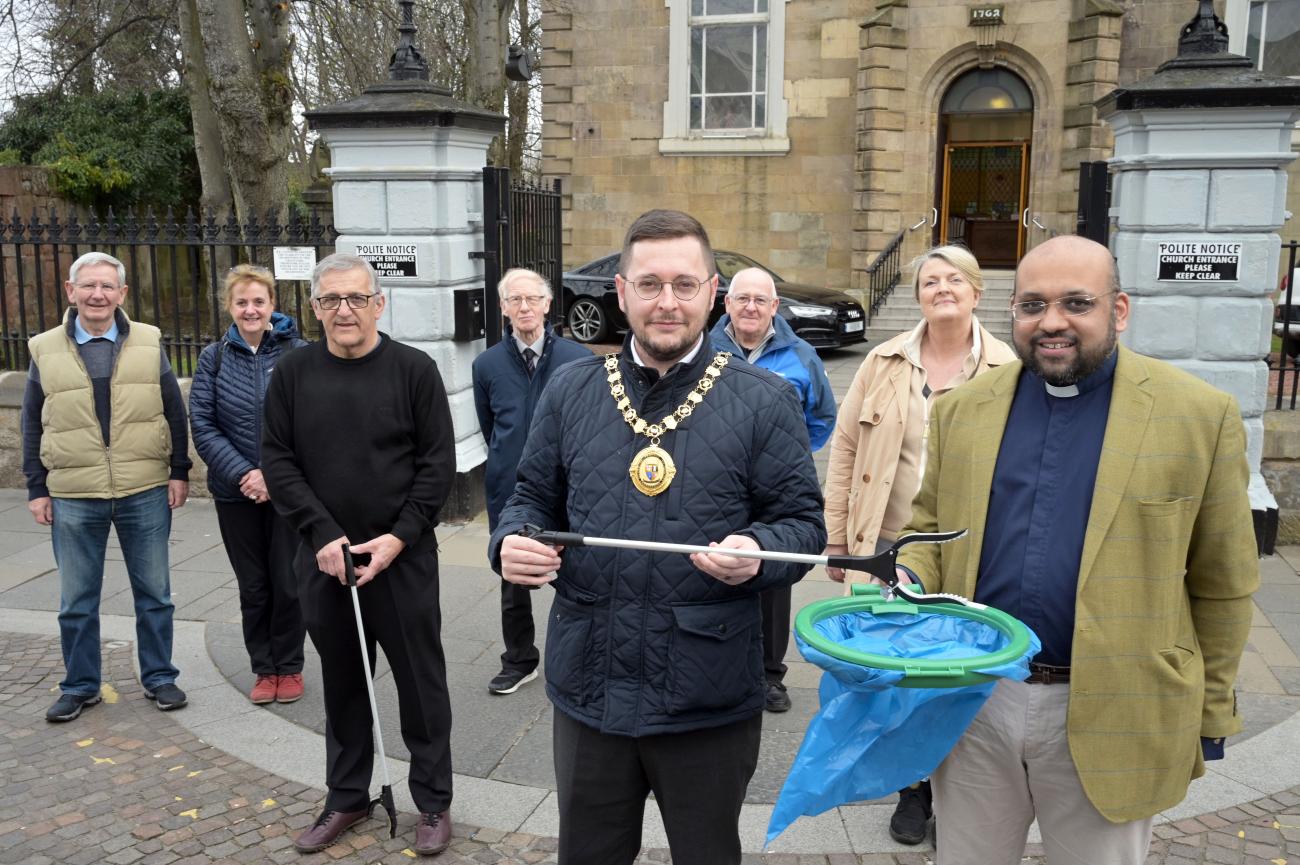 Grants help communities clean up North Lanarkshire Council